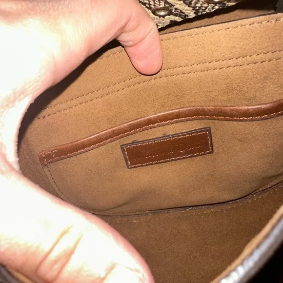 Massimo Dutti Leather Shoulder bag